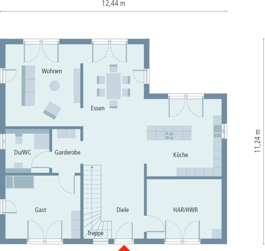 Herzlich Willkomen in ihrem Traumhaus...