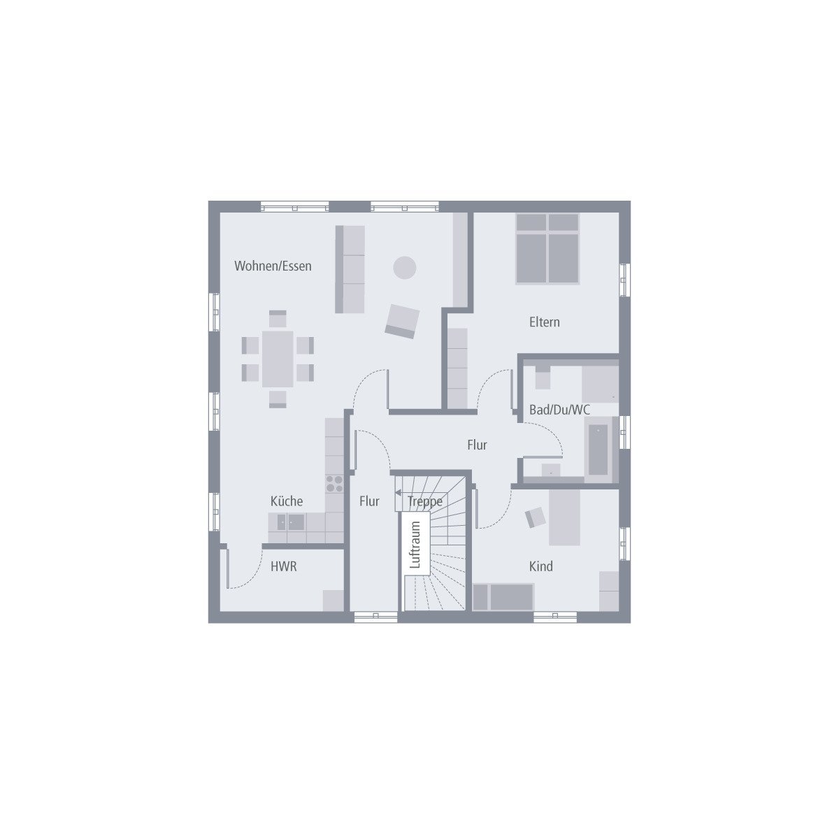 Haus für 2 Familien - mit Grundstücksanteil nur 350.000 € pro Familie