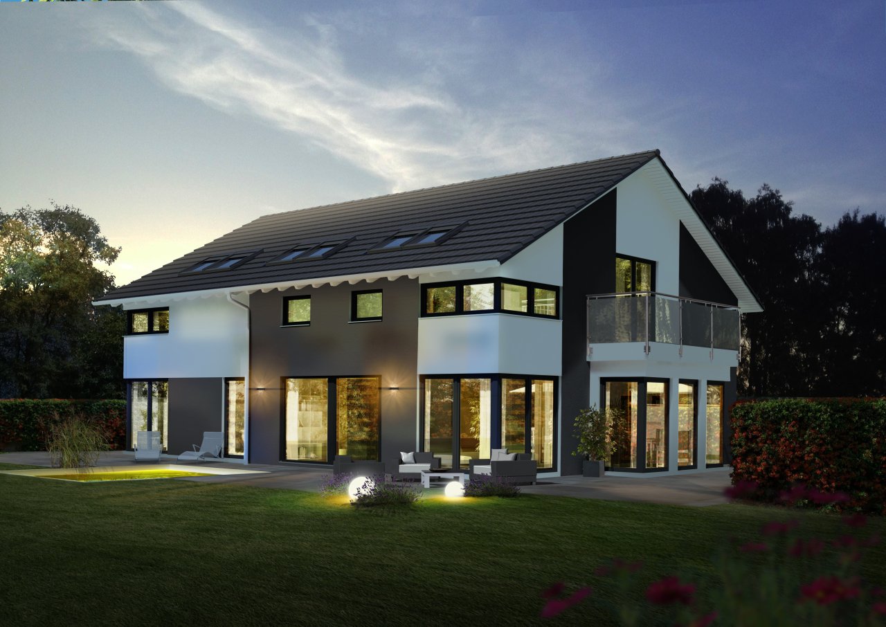 2-Familienhaus ! Komplett mit beiden Wohnungen kostet es nur 786.000,-€ inkl. Grundstück !