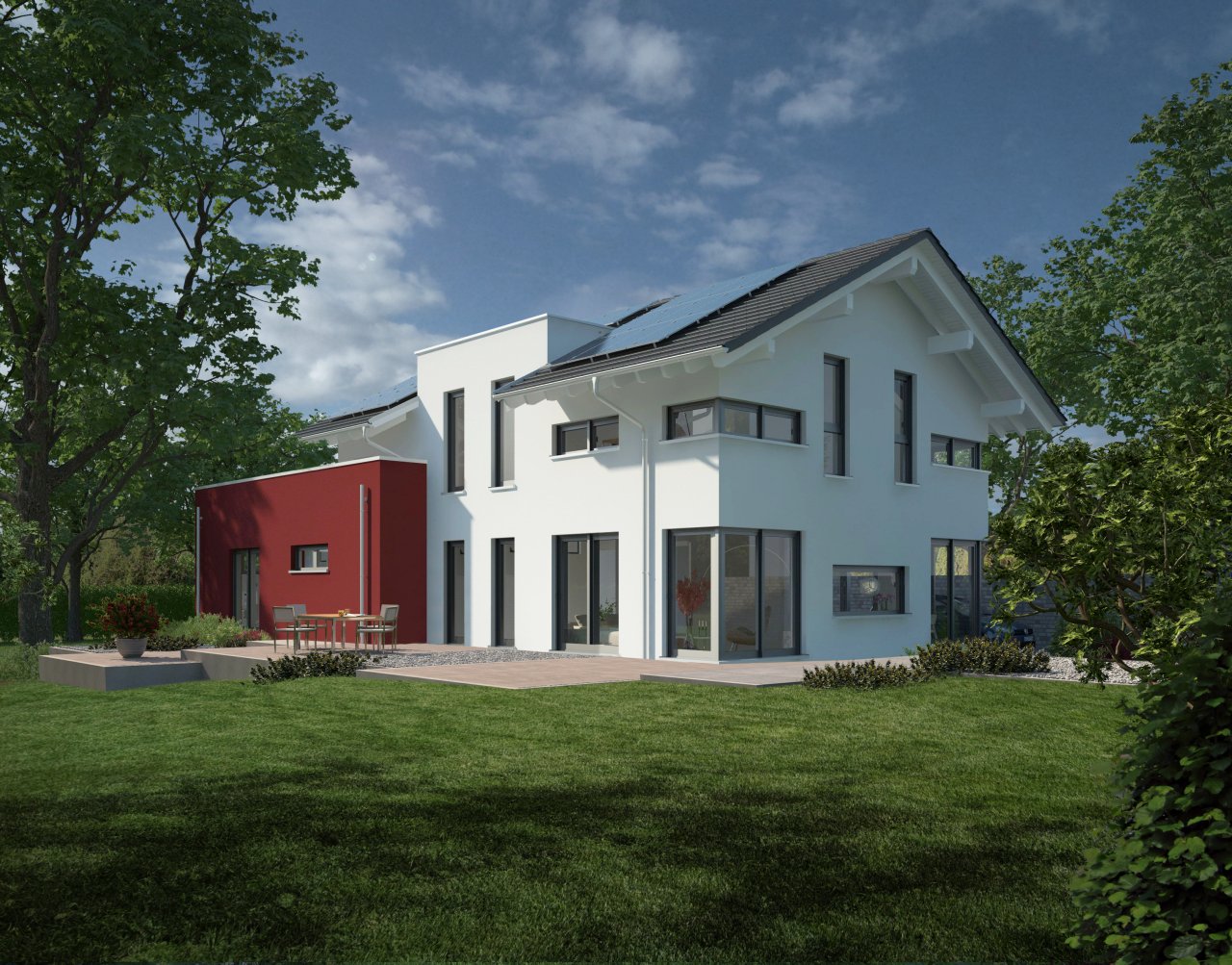 2 Familien in einem Haus ! Komplettpreis für beide Wohnungen und mit Grundstück berechnet !