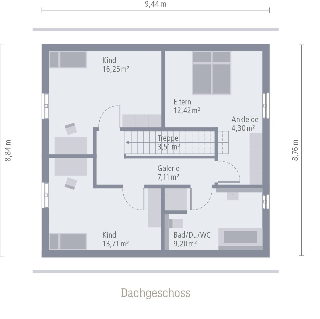 Mit KELLER ! Haus mit beheizten Keller, und mit einen Grundstück berechnet !