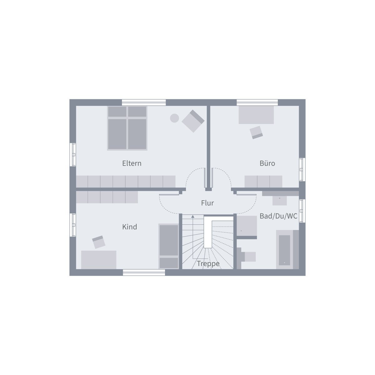 Kompakt & charakterstark: Stadtvilla – modernes Design, traditionell gebaut