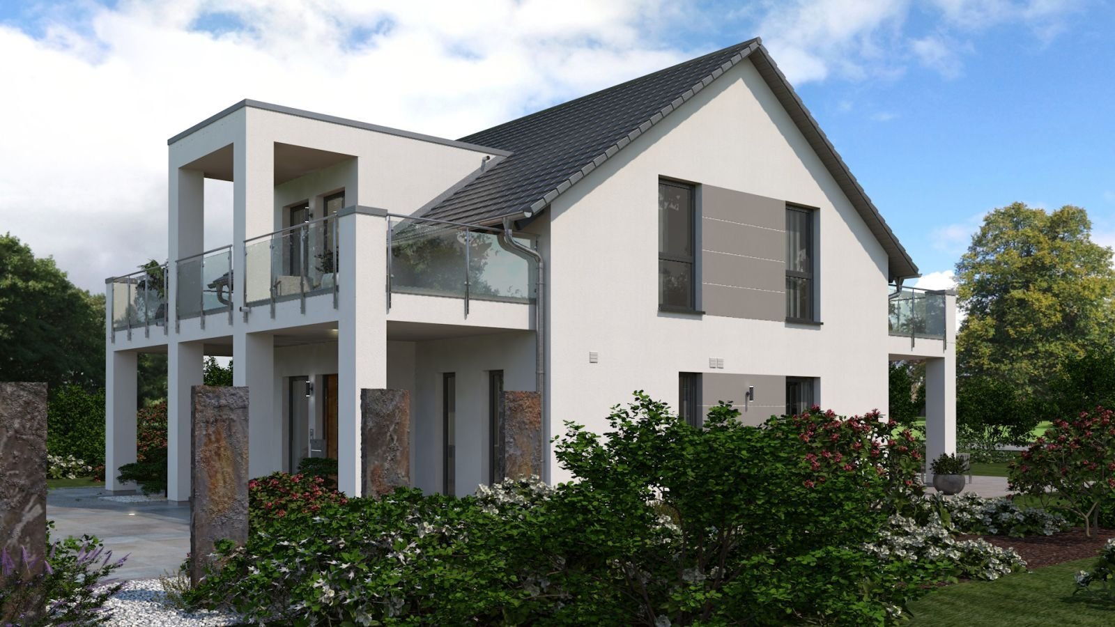 EINFAMILIENHAUS IM HAMPTON-STIL