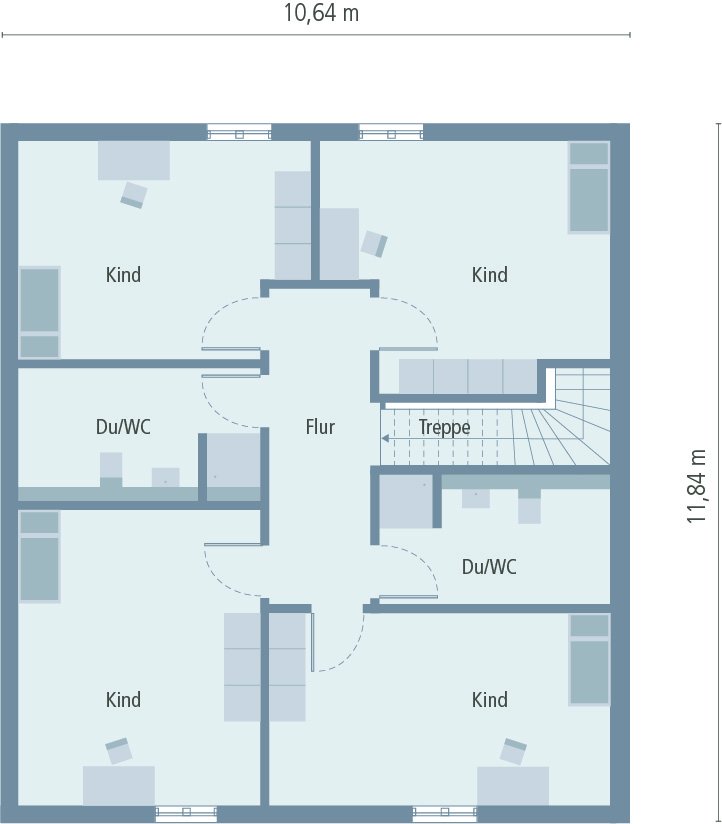 In diesen Haus ist Wohnkomfort gepaart mit exklusiven Design ! Preis inklusive Grundstück !