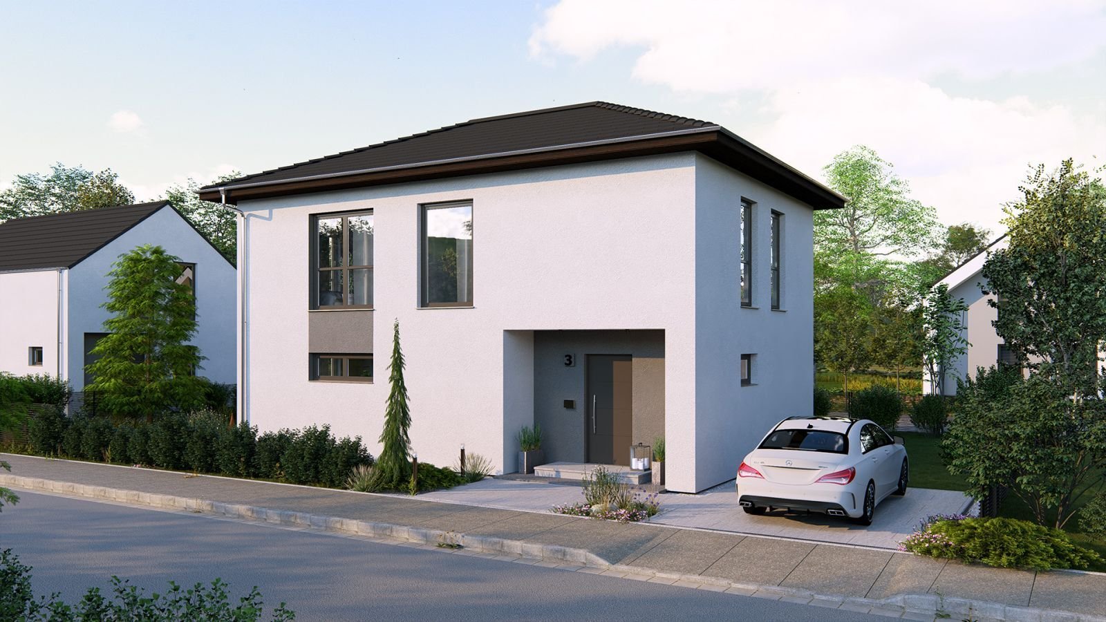 SCHICKES EINFAMILIENHAUS IN MICHENDORF MIT BIS ZU 30.000 € PREISVORTEIL