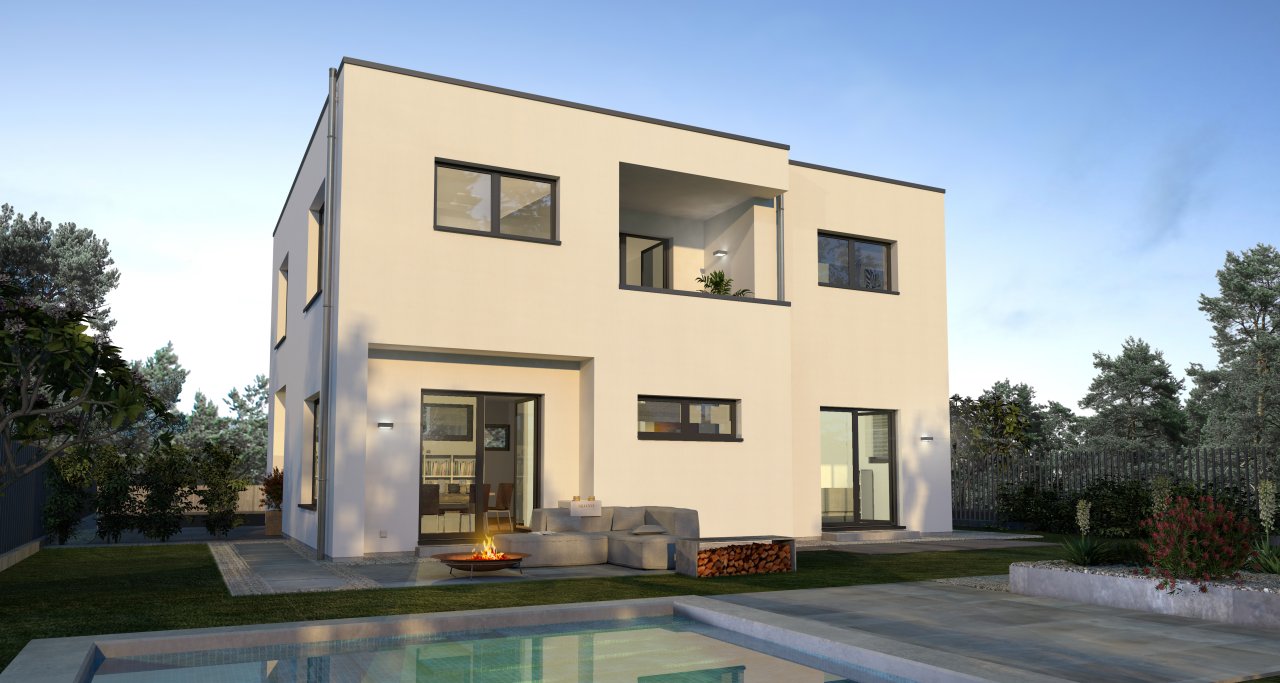 Ihr Haus mit beeindruckender Optik und mit einen Carport = Geld gespart ! Grundstück im Preis enthalten !