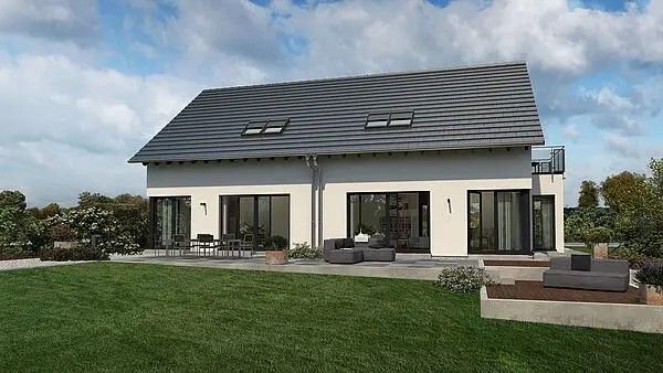 Haus für 2 Familien ! Nur 377.400,-€ für Haushälfte je Familie, mit halben Grundstück !