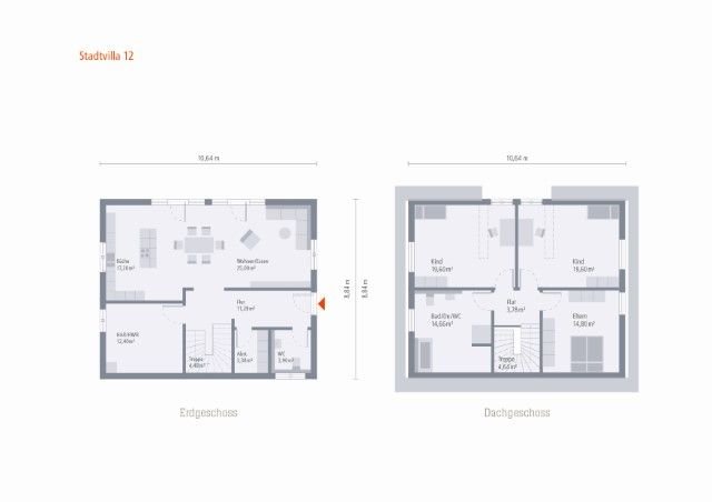 Ein Haus mit Gaube im Dach und einen richtig guten Grundriss ! Inklusive eines Grundstückes berechnet !