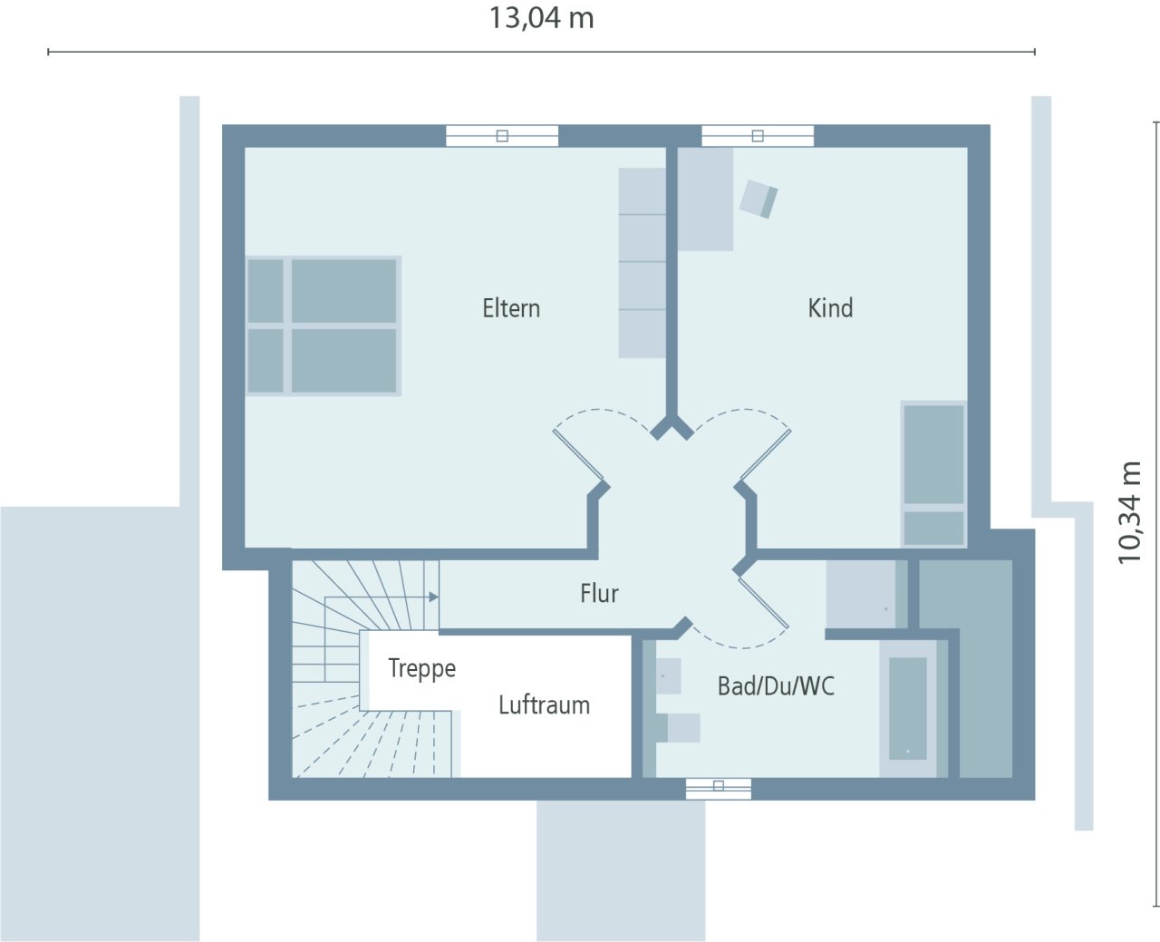 Dieses Haus ist ihr Juwel ! Schick, viel Platz, und alles neu ! Mit Grundstück !