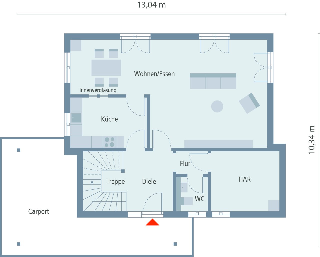 Dieses Haus ist ihr Juwel ! Schick, viel Platz, und alles neu ! Mit Grundstück !