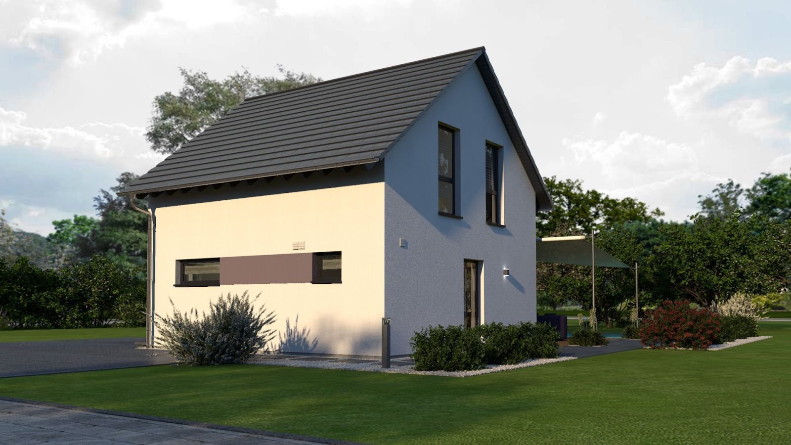 KOMPAKT. CHARMANT. ZUHAUSE - EINFAMILIENHAUS IN BORNA