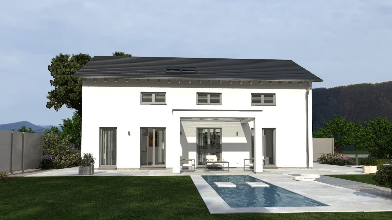 IN EINEM HAUS MIT VIEL PLATZ UND RAUM LEBEN