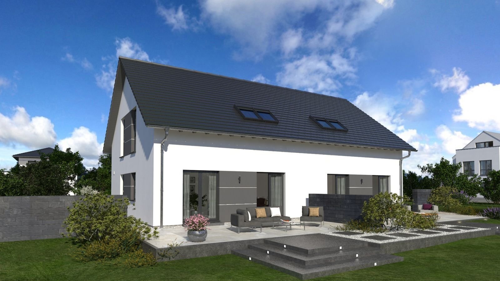 Zeitlos schönes Doppelhaus