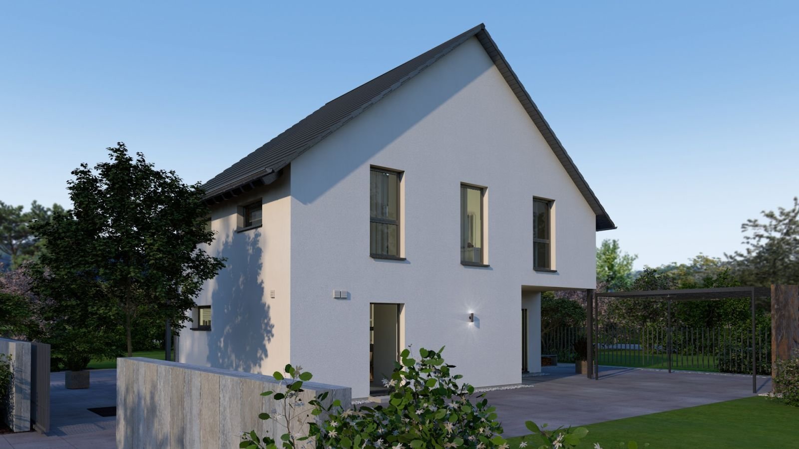 EIN ARCHITEKTONISCH AUSGEREIFTES UND FUNKTIONELLES HAUS