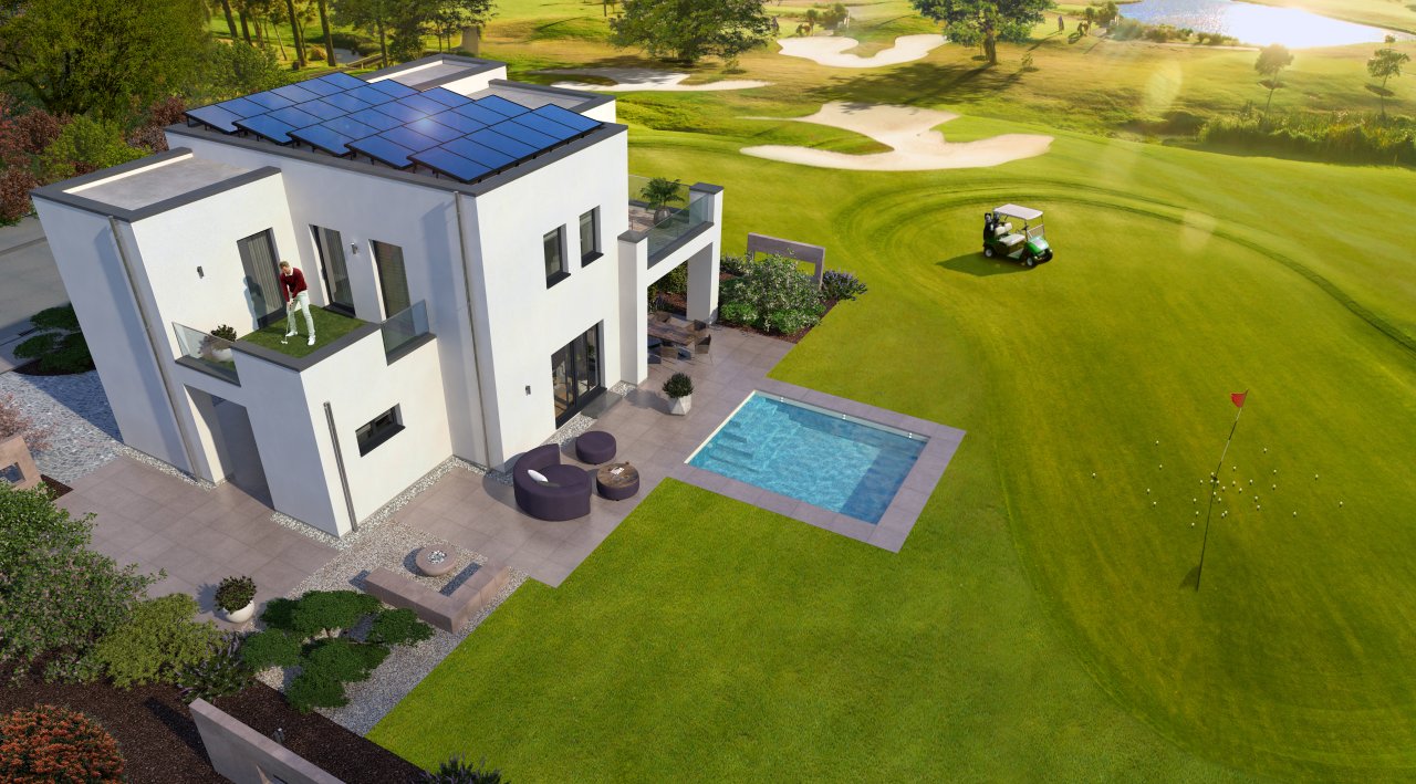 Ihre Wohlfühloase zum relaxen und entspannen mit der ganzen Familie ! Mit Grundstück berechnet !