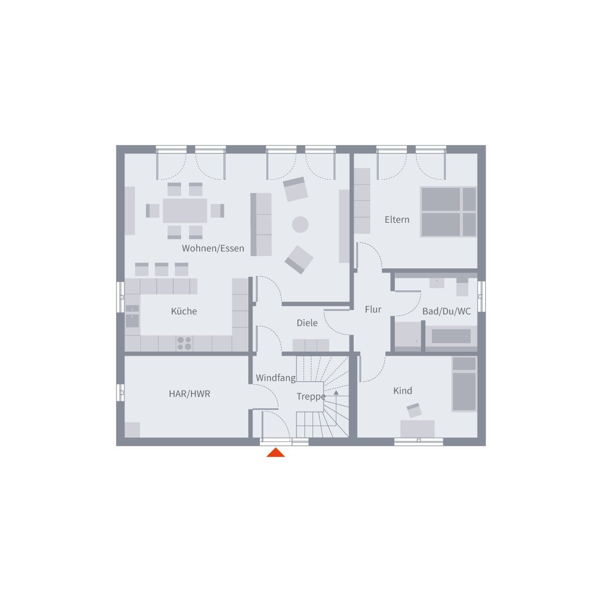 Das ideale Zuhause für zwei Familien - großzügig, modern, flexibel.