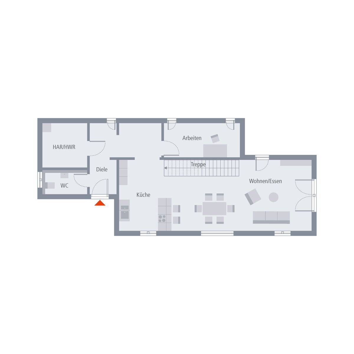 TOP Design - 152m² - zentrumnah - Homeoffice ready - PV+WP - 372.900 €