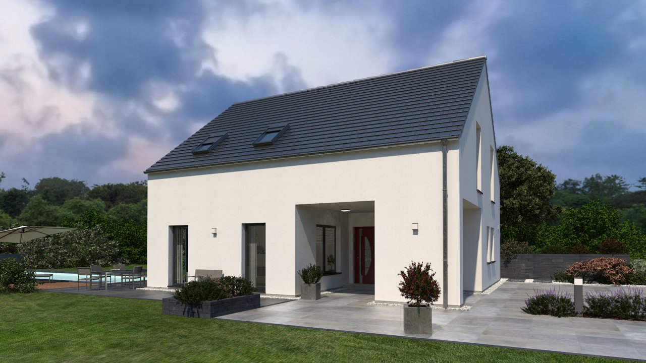 Ihr Wohntraum mit Liebe zum Detail ! Preis inklusive eines Grundstückes berechnet !