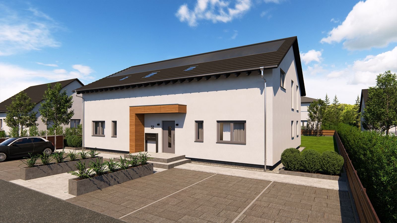 Ein weiteres 4-Familienhaus ! Je Wohnung/Familie ab 235.200,-€ mit Grundstücksanteil ! 