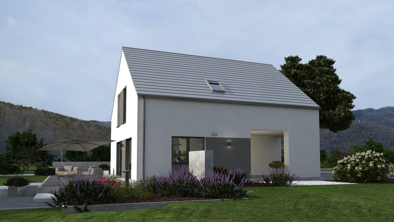 Dieses Haus ist gepaart mit Wohnkomfort und exklusiven Design ! Preis inklusive Grundstück !