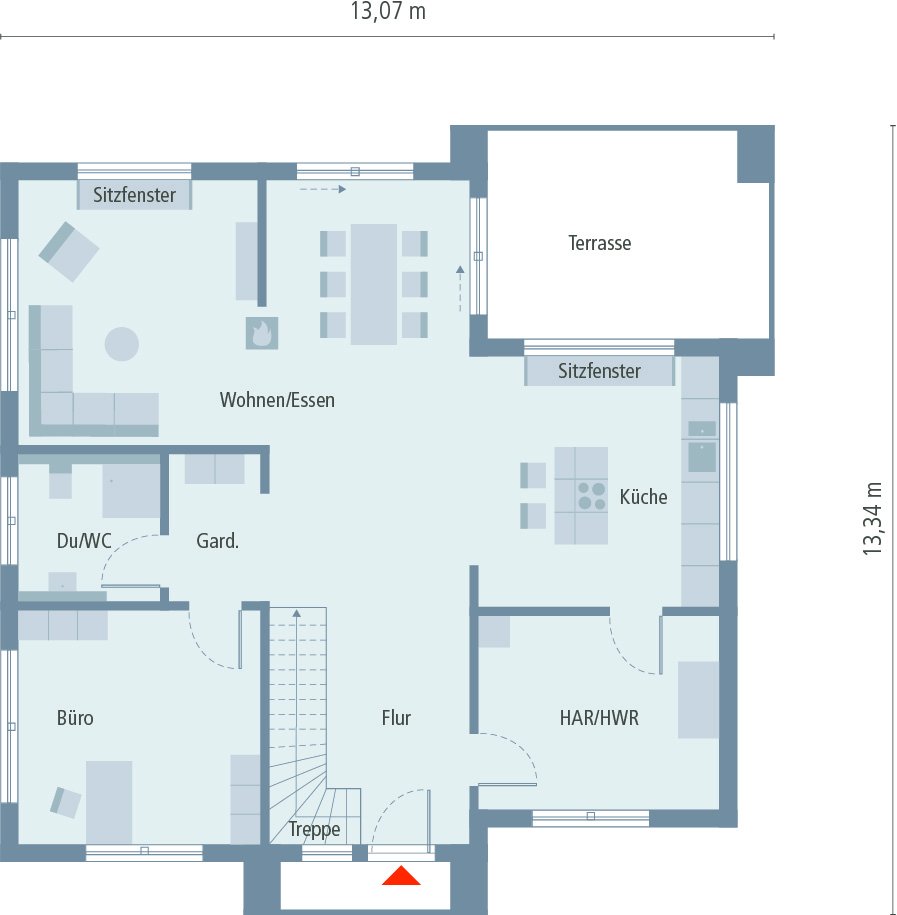 Ein beeindruckendes Haus das sie begeistern wird ! Mit Grundstück berechnet !