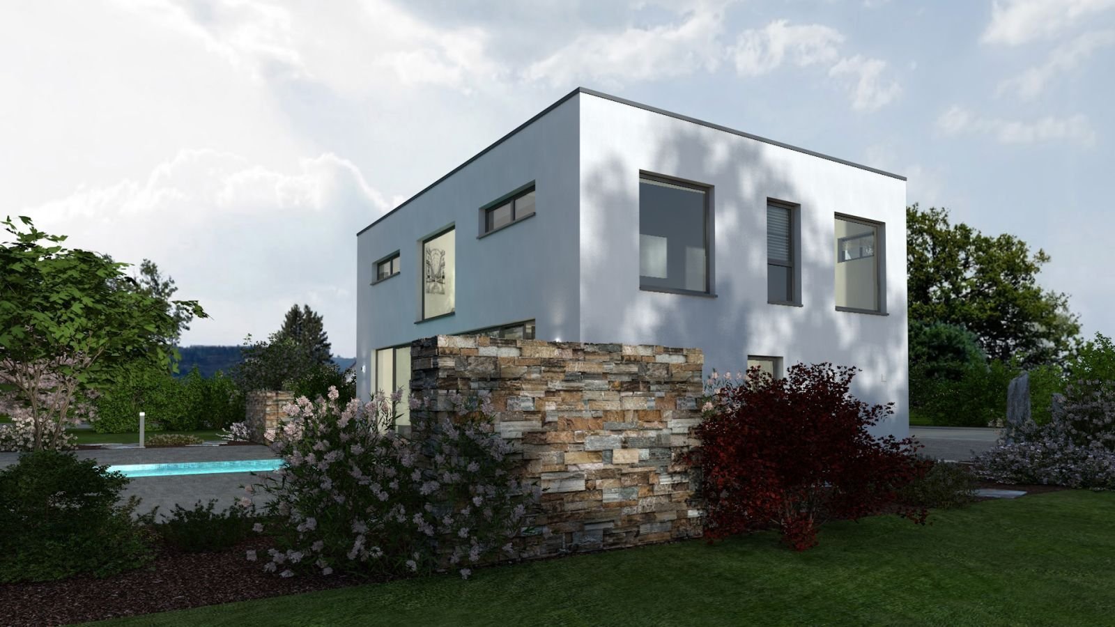 GERADLINIGKEIT PERFEKT UMGESETZT - Traumhaus lässt keine Wünsche offen