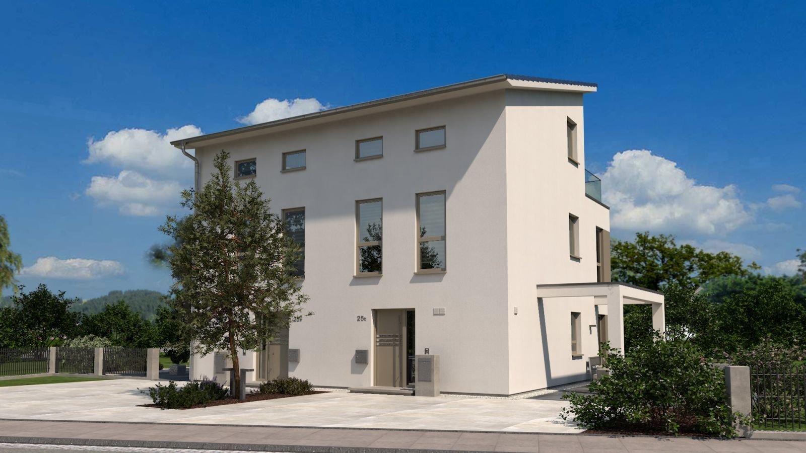 Doppelhaus bauen, Vorteile nutzen