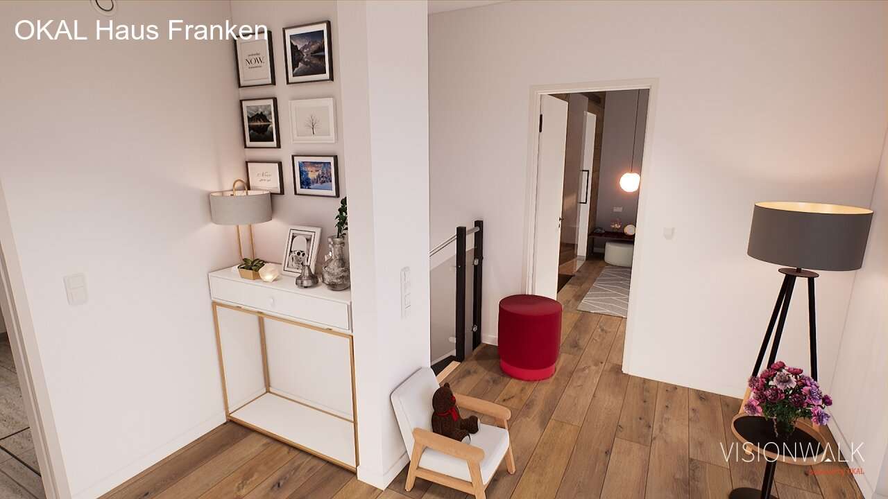 Modernes Wohnen unter elegantem Walmdach