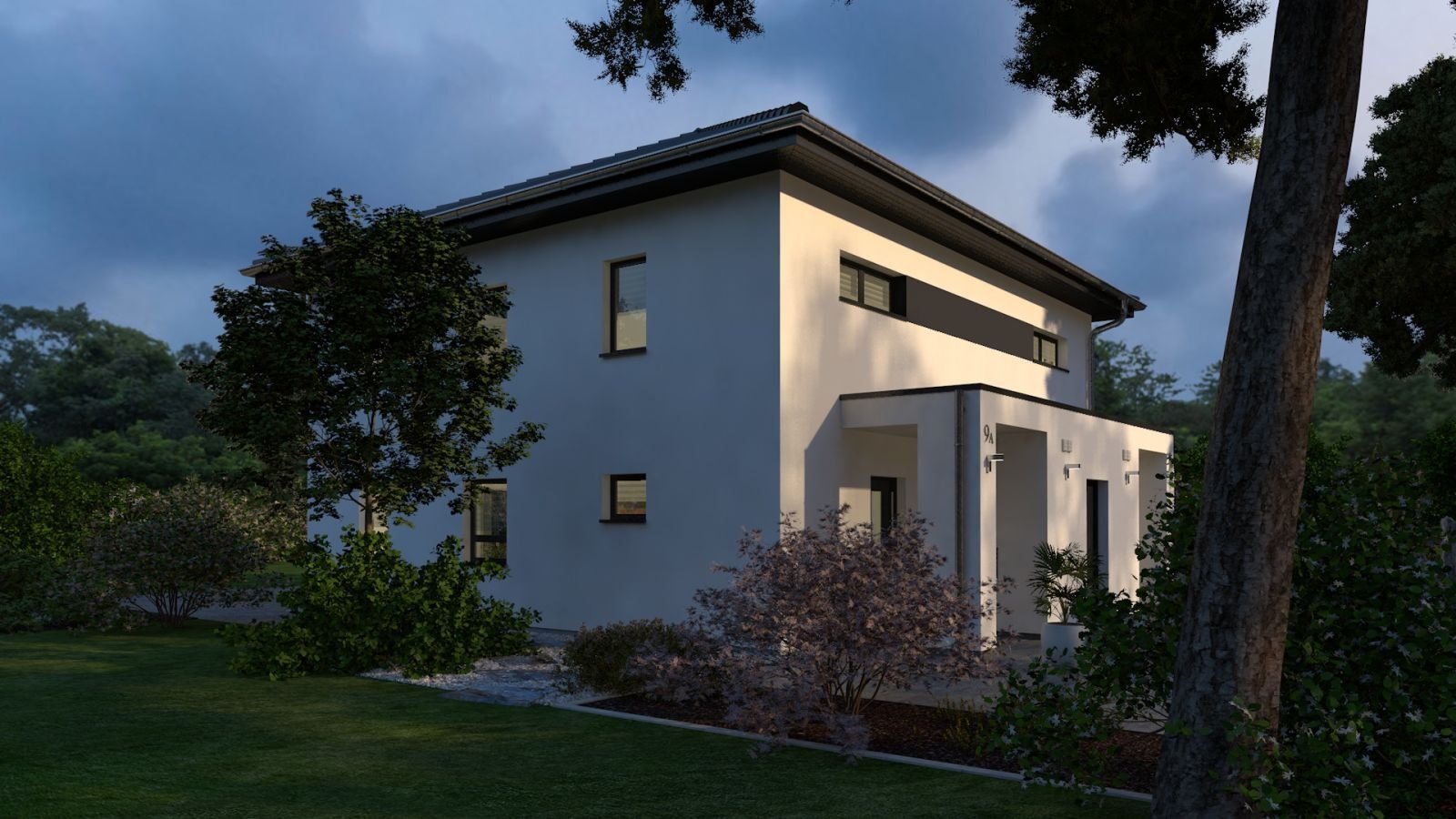 MODERNE VILLA ZWEIGETEILT - AUCH BEIM PREIS