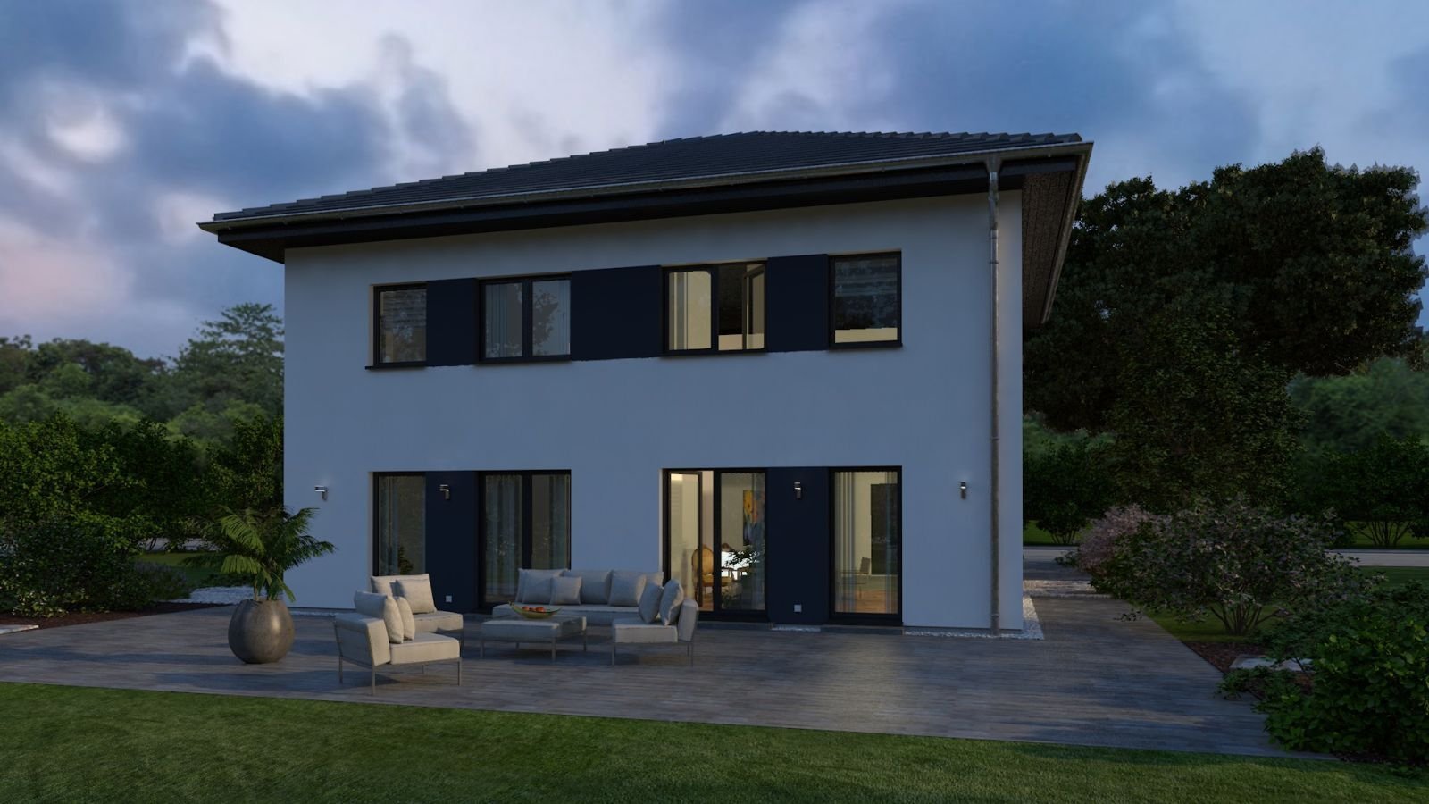 MODERNE VILLA ZWEIGETEILT - AUCH BEIM PREIS