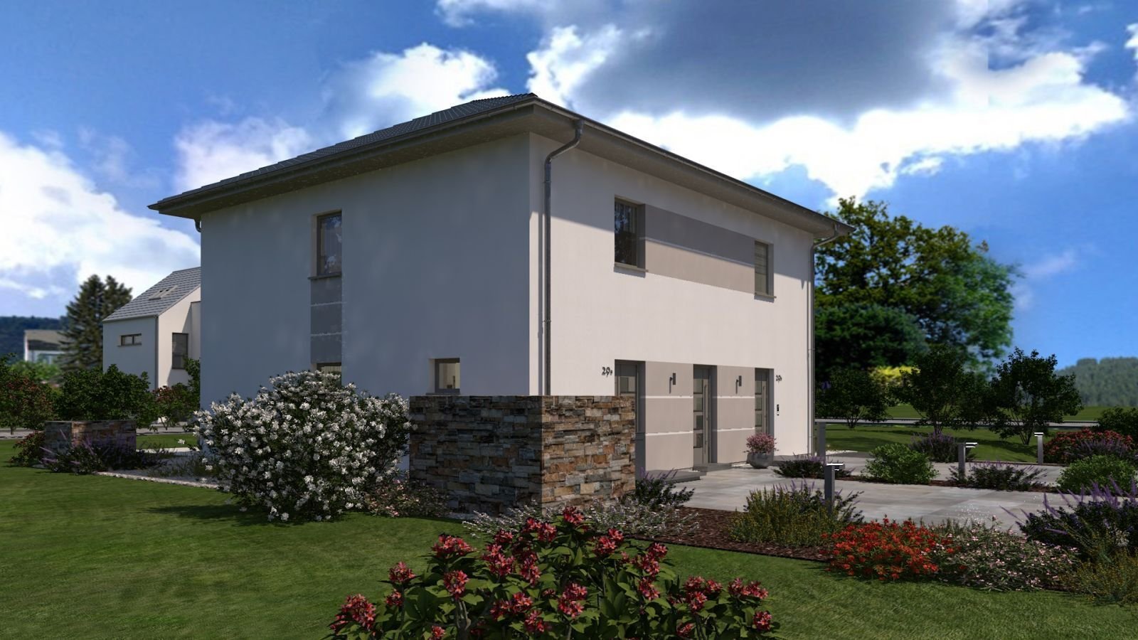 IN FROHNAU MIT BAUPARTNERSCHAFT ZUM HAUS FÜR 2 EINHEITEN