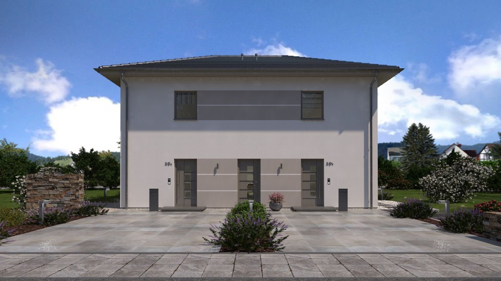 IN FROHNAU MIT BAUPARTNERSCHAFT ZUM HAUS FÜR 2 EINHEITEN