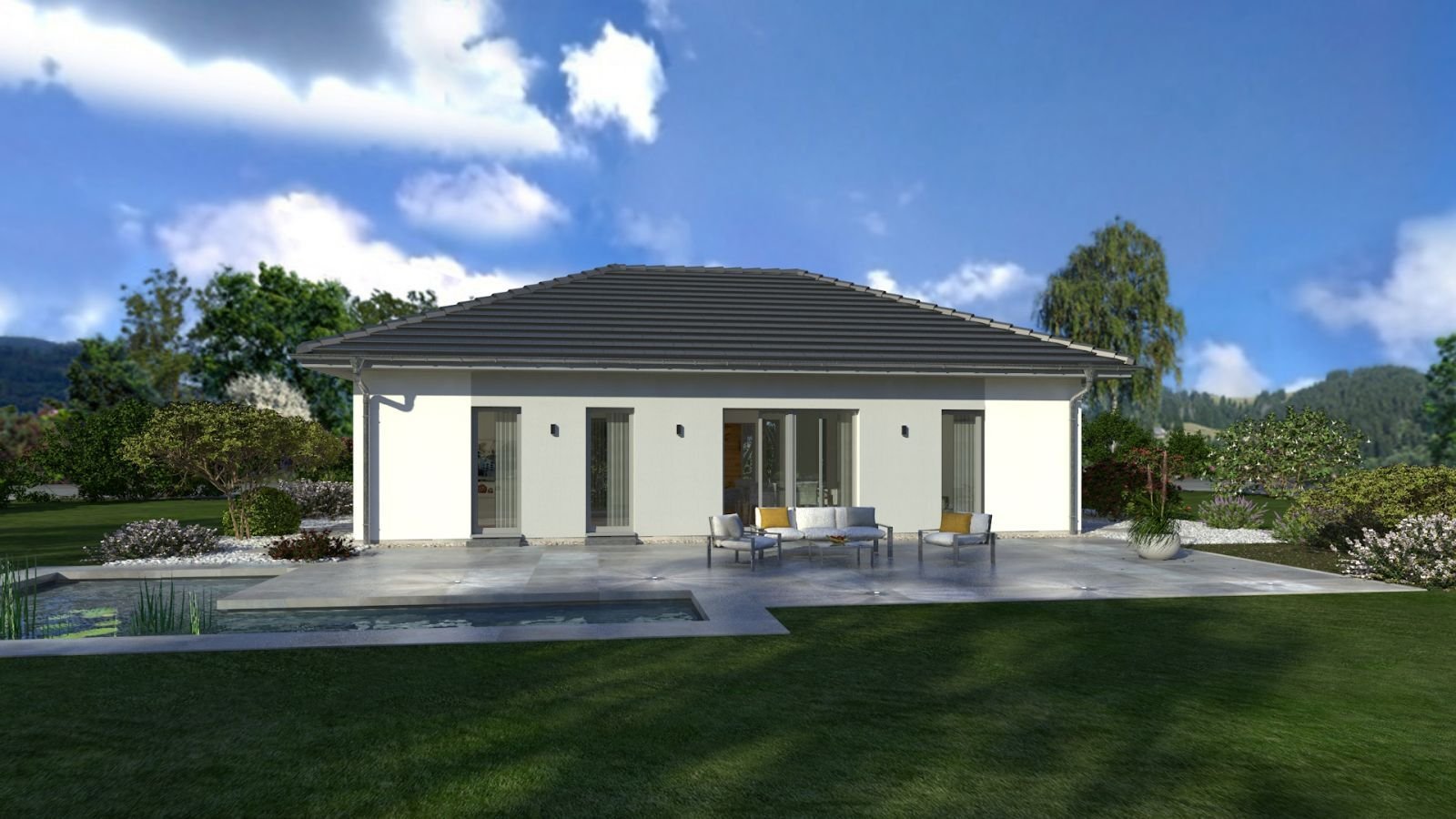 Komplett einzugsfertiges Bungalow neu bauen in Heiligensee