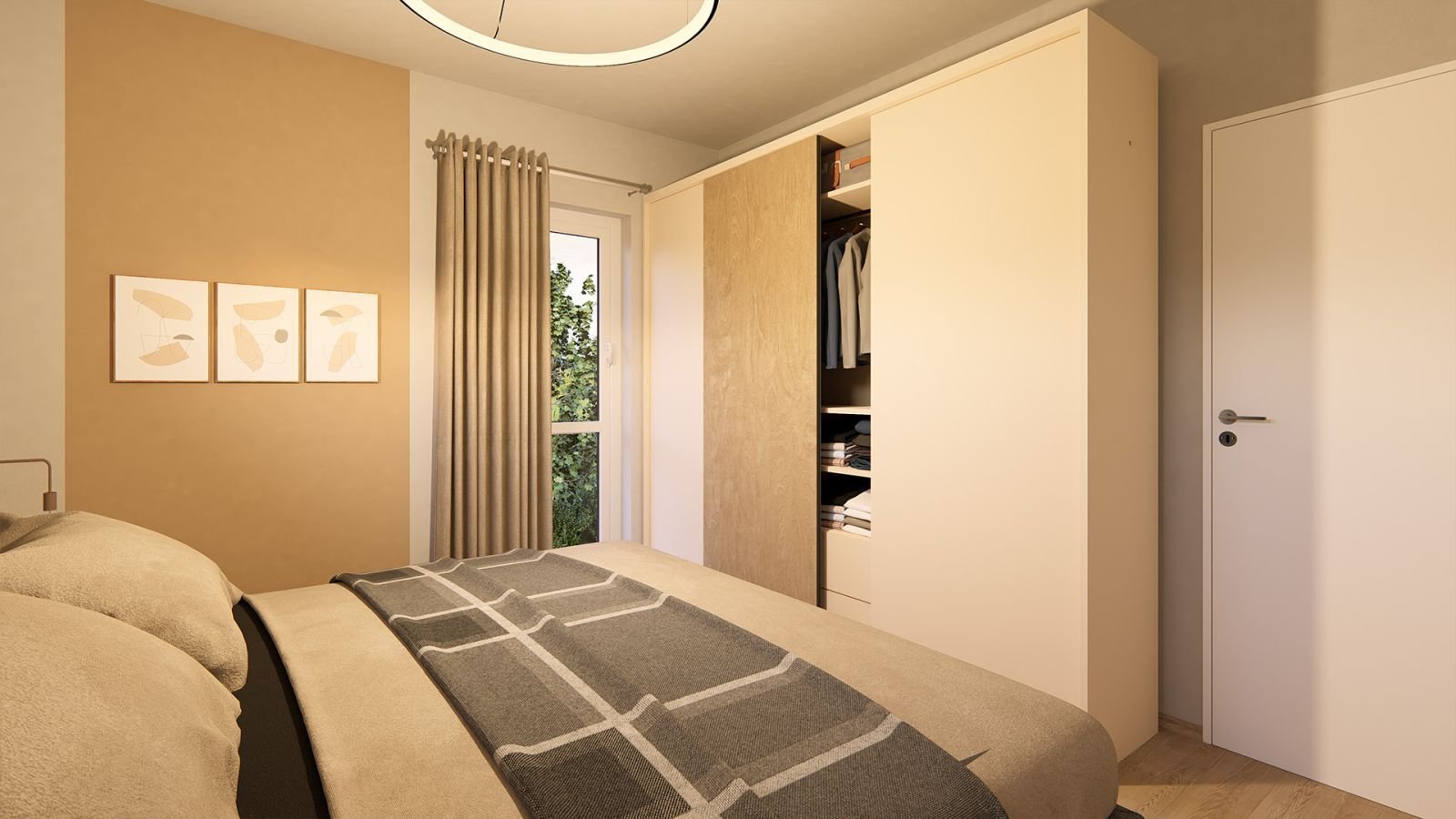 Eine ausgewogene Wohnfläche von rund 107 m² bringt Übersicht