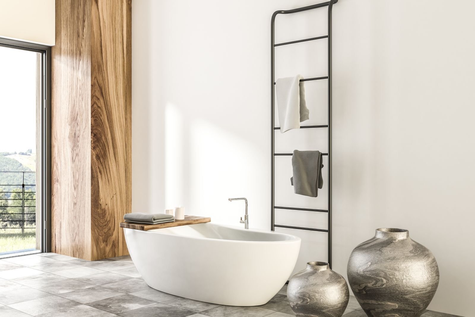 Ein überdachter Außenbereich ergänzt das Haus, dadurch erweitert sich Nutzung.