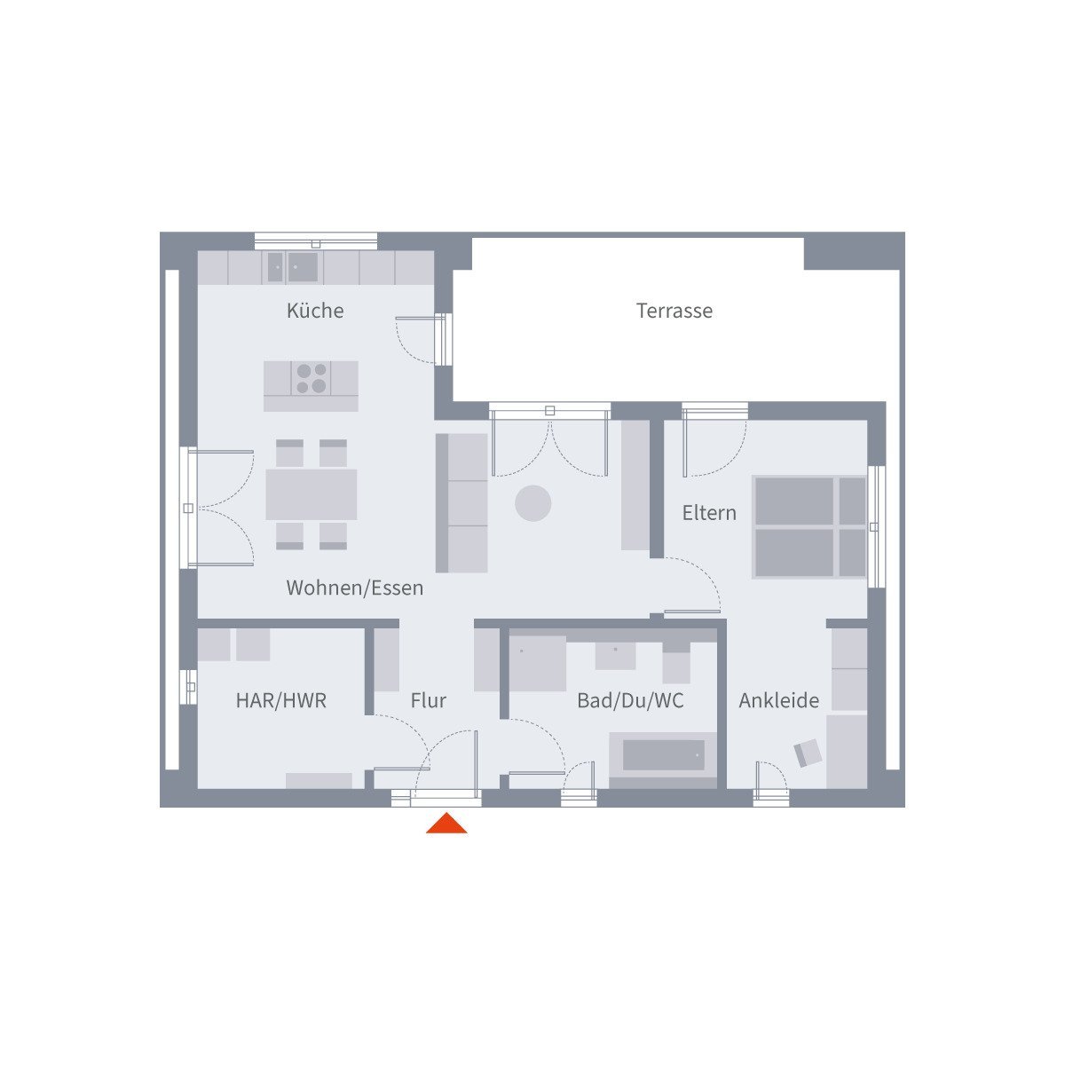 Im Alltag liegen Versorgung und Wohnen hier getrennt voneinander