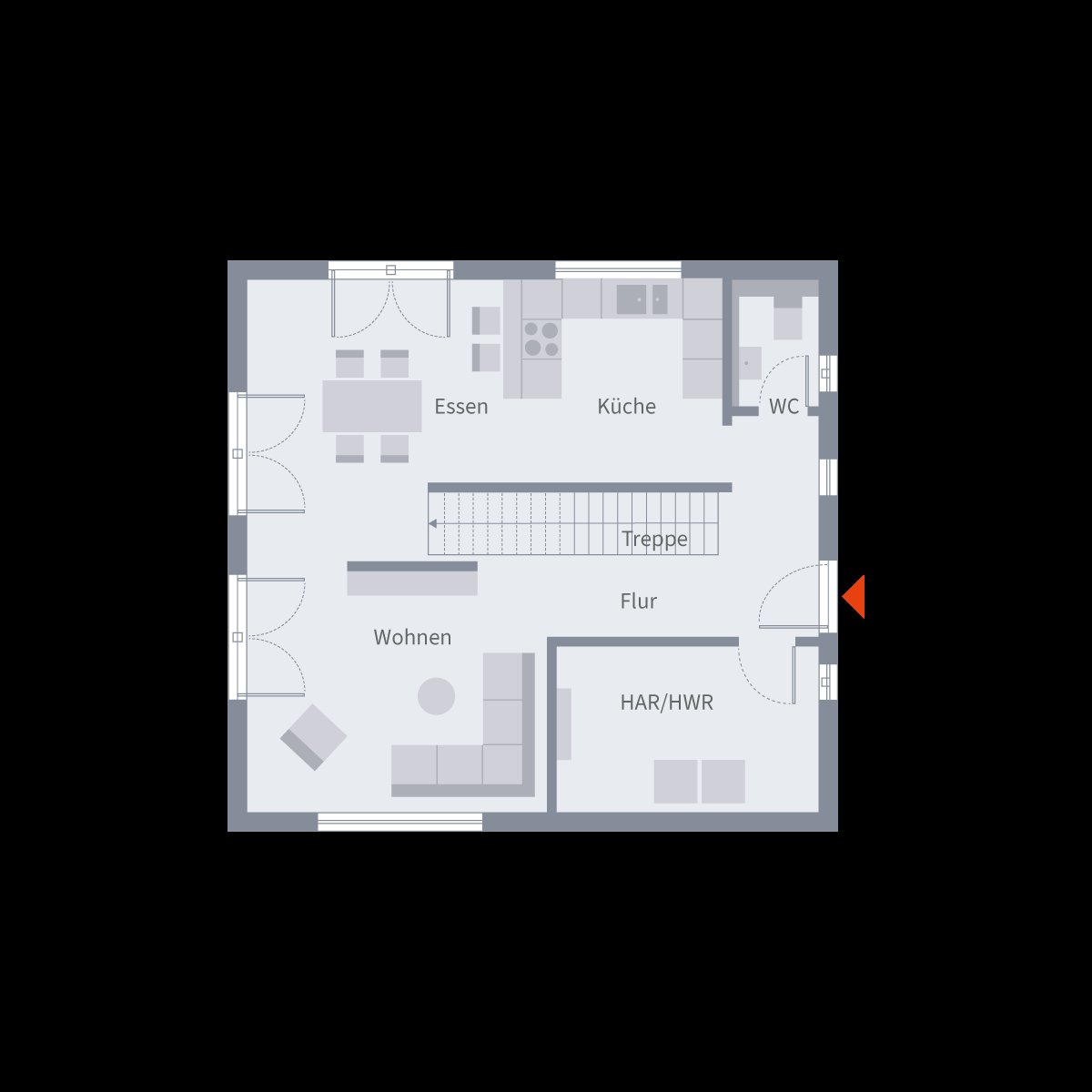 Lichtenrade - Stadtvilla 4 Zimmer, 135 qm, Küche inklusive, großes Grundstück