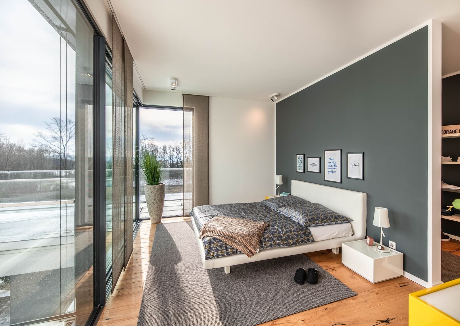 Alltägliches ist nah, aber nicht Teil des Wohnbereichs