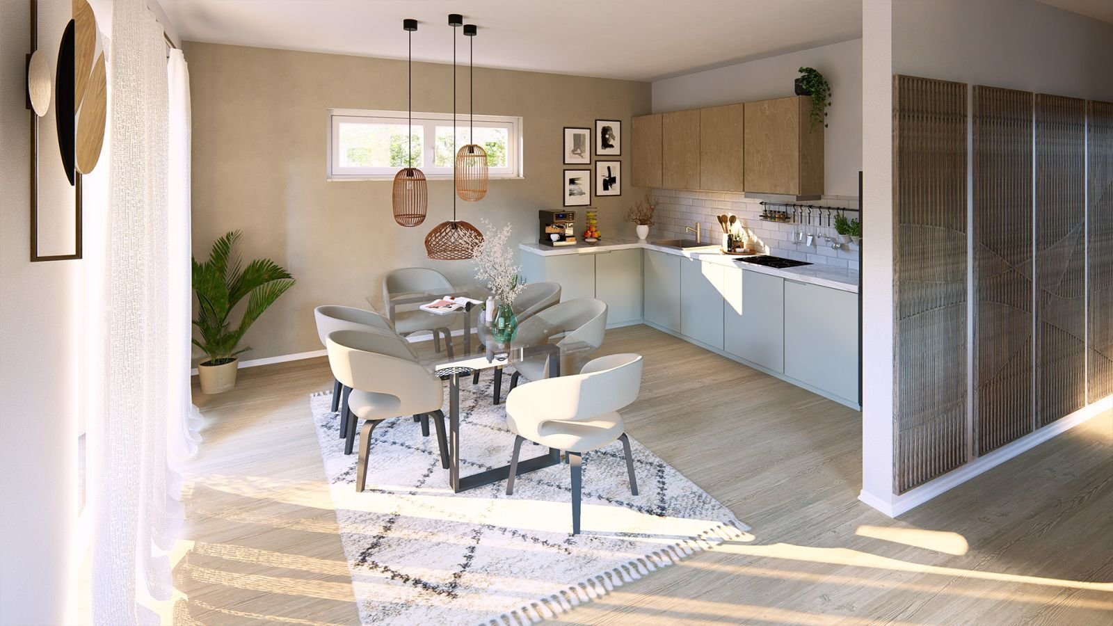 Einziehen und mit Nachbarn feiern - Design etwas anders