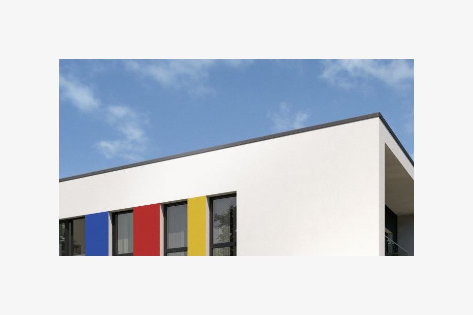 Man bewegt sich unten offen von Raum zu Raum