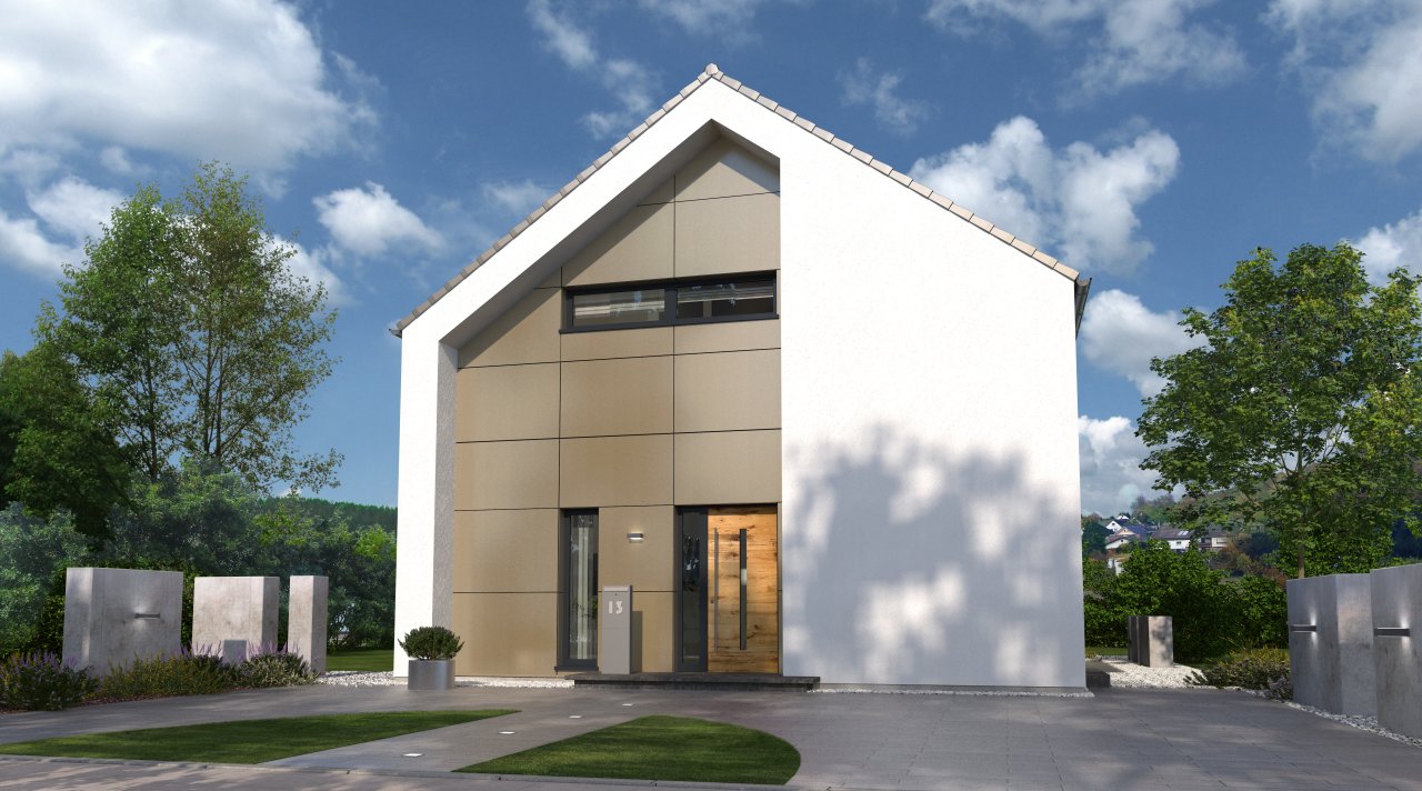 Das Haus für die ganze Familie, gepaart mit einem faszinierenden Design ! Mit Grundstück berechnet !