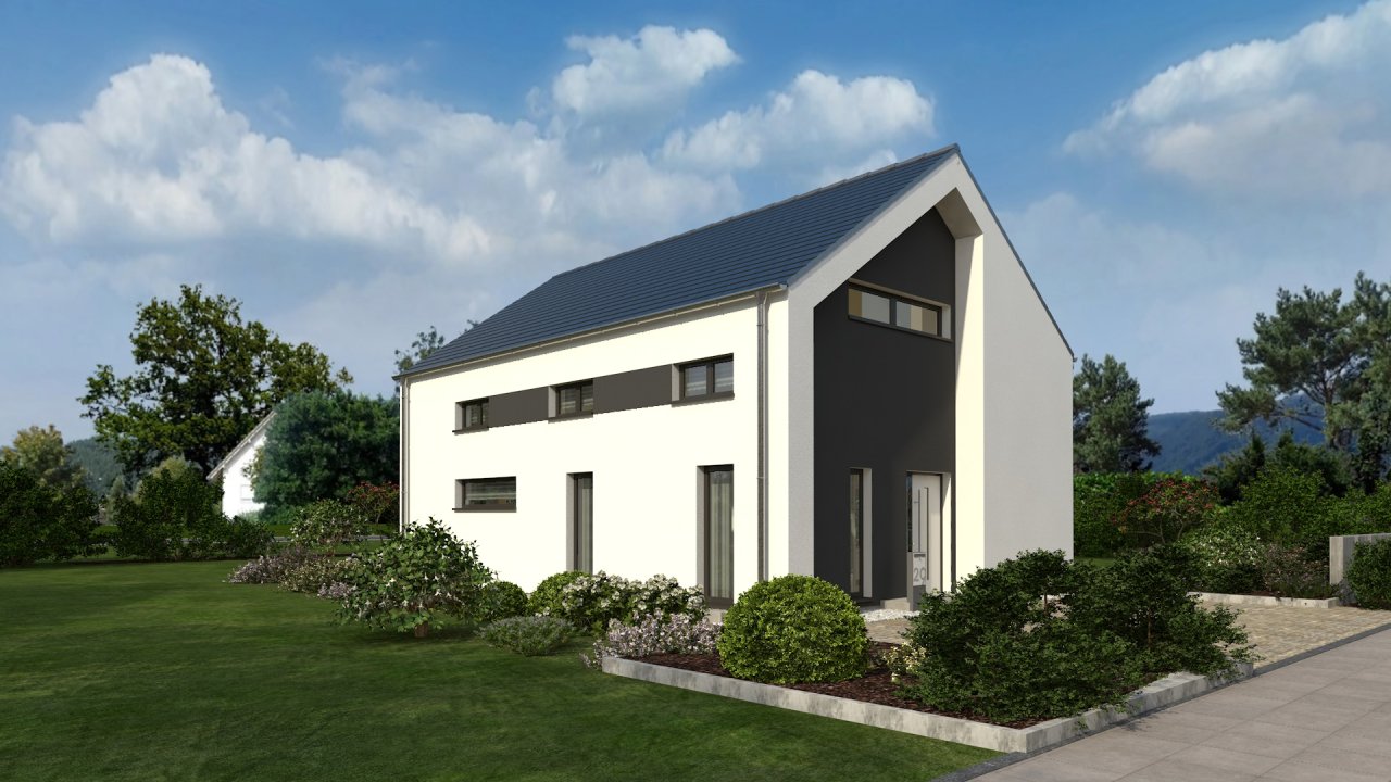 Das Haus für die ganze Familie, gepaart mit einem faszinierenden Design ! Mit Grundstück berechnet !