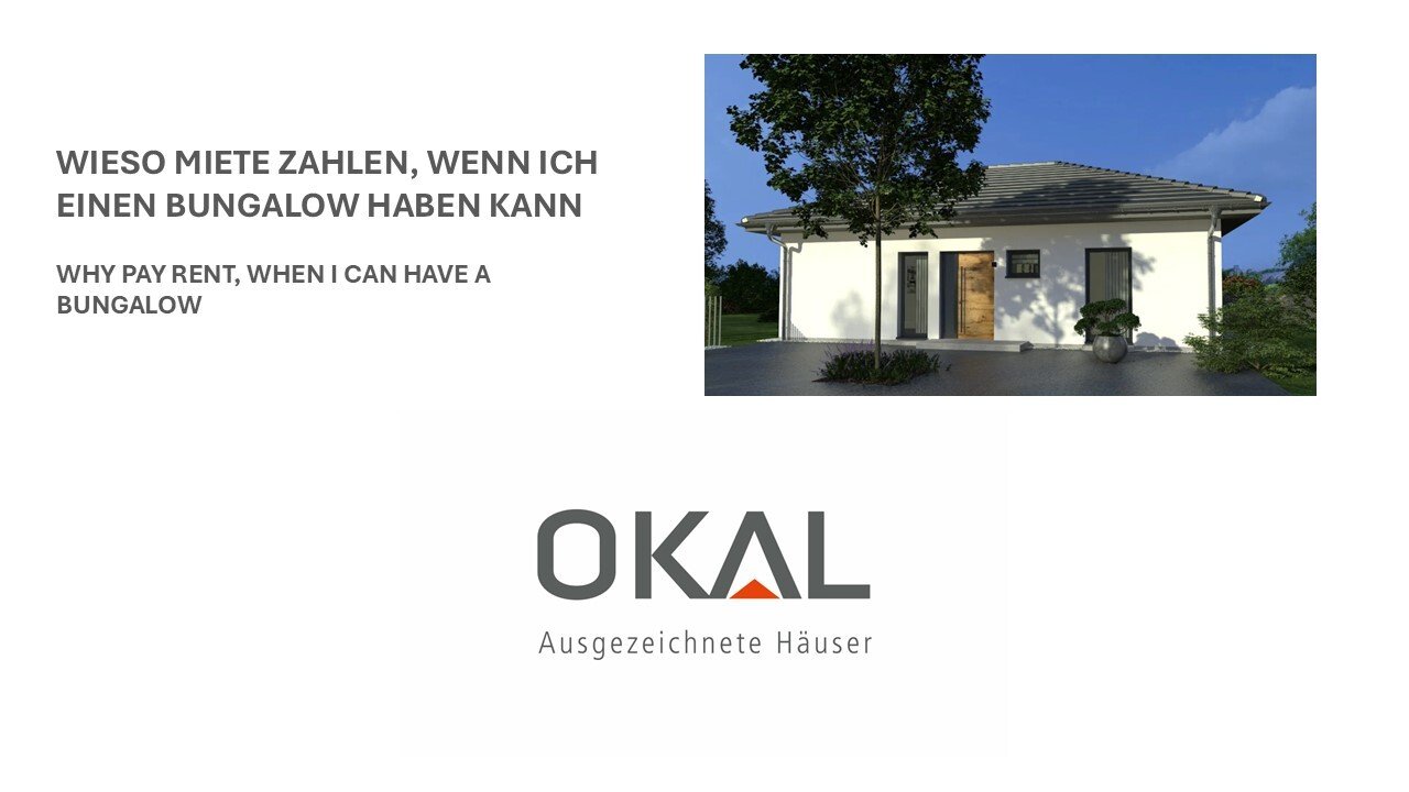 EIN BUNGALOW UND RAUMWUNDER DER EXTRAKLASSE VON OKAL