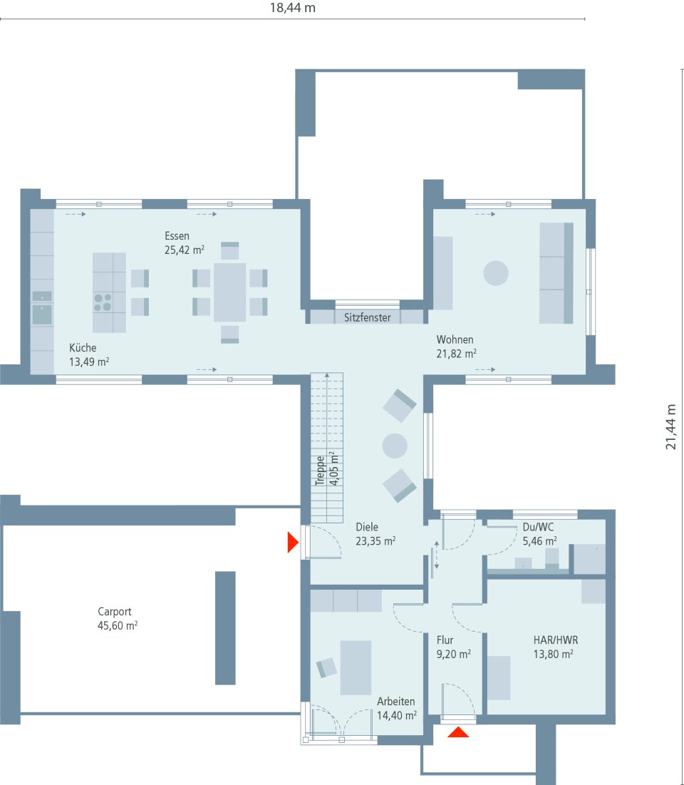 Das MEGAHAUS der SUPERLATIVE ! Bereits berechnet mit einem Grundstück in Berlin !