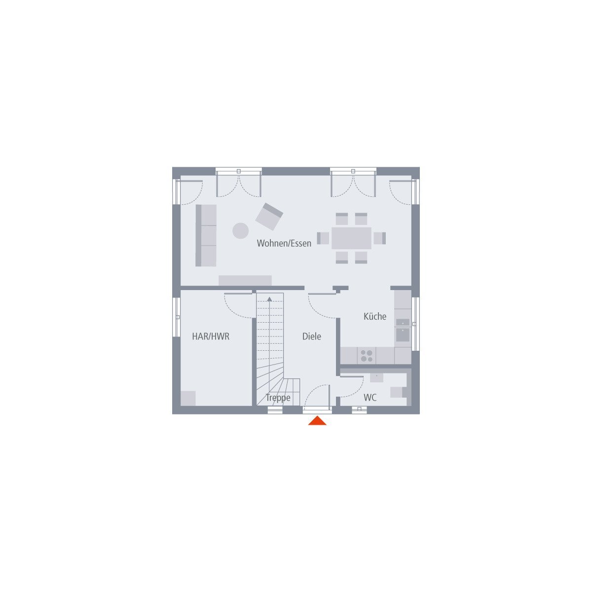 STADTVILLA MIT 125m² - BEZUGSFERTIG - INKLUSIVE KÜCHE & KÜHHLFUNKTION