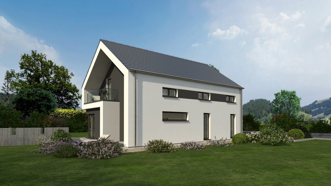 Ein schönes Haus mit viel Platz und Preis ist sogar schon mit einem Grundstück berechnet !