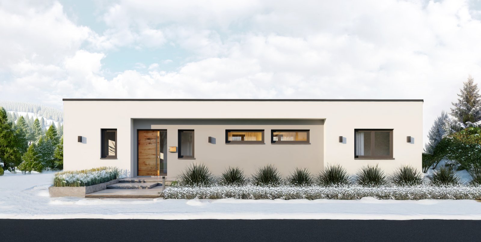 Luxus pur auf einer Ebene