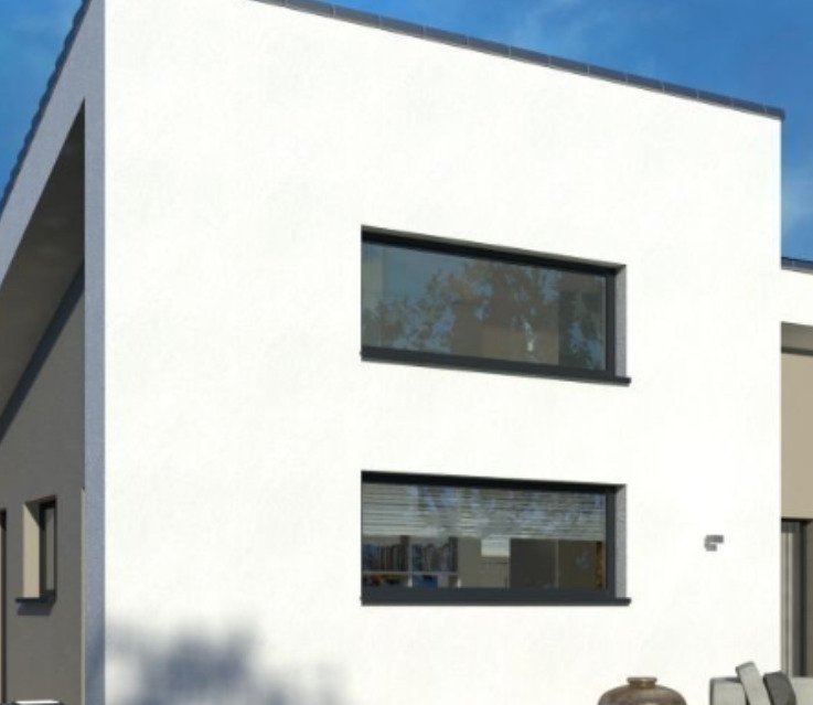 Der Wohnbereich öffnet sich bis unter das Dach