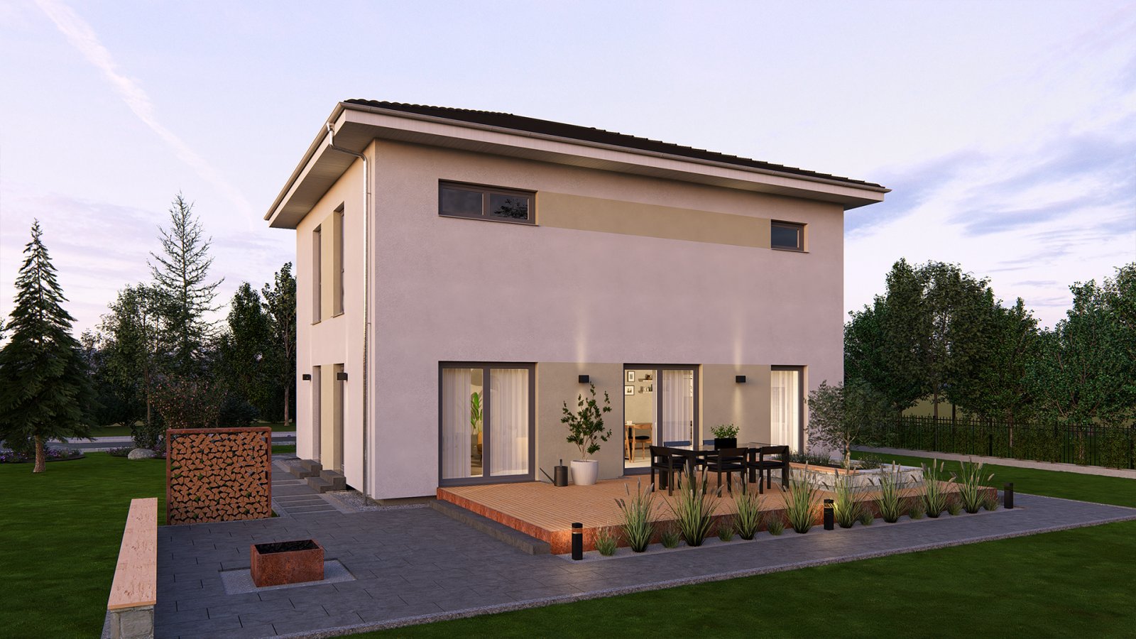 Wohnen auf einem neuen Level: stilvolles Design, clever geplant und sofort greifbar. Haus und Grundstück in Neuenhage sind bereits im Preis enthalten!