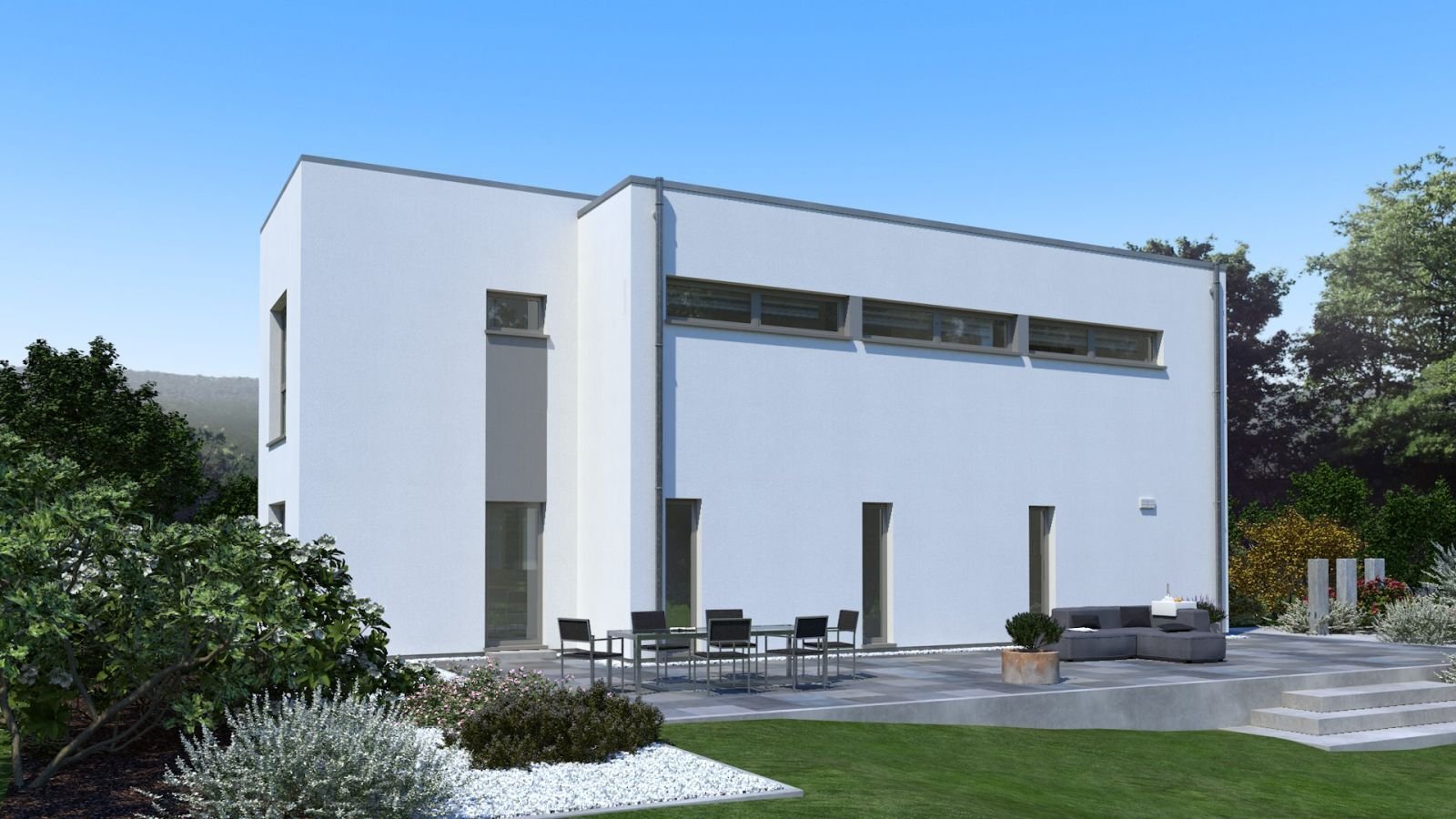 BAUHAUS-STIL MIT VERSATZ VON OKAL JETZT BAUEN